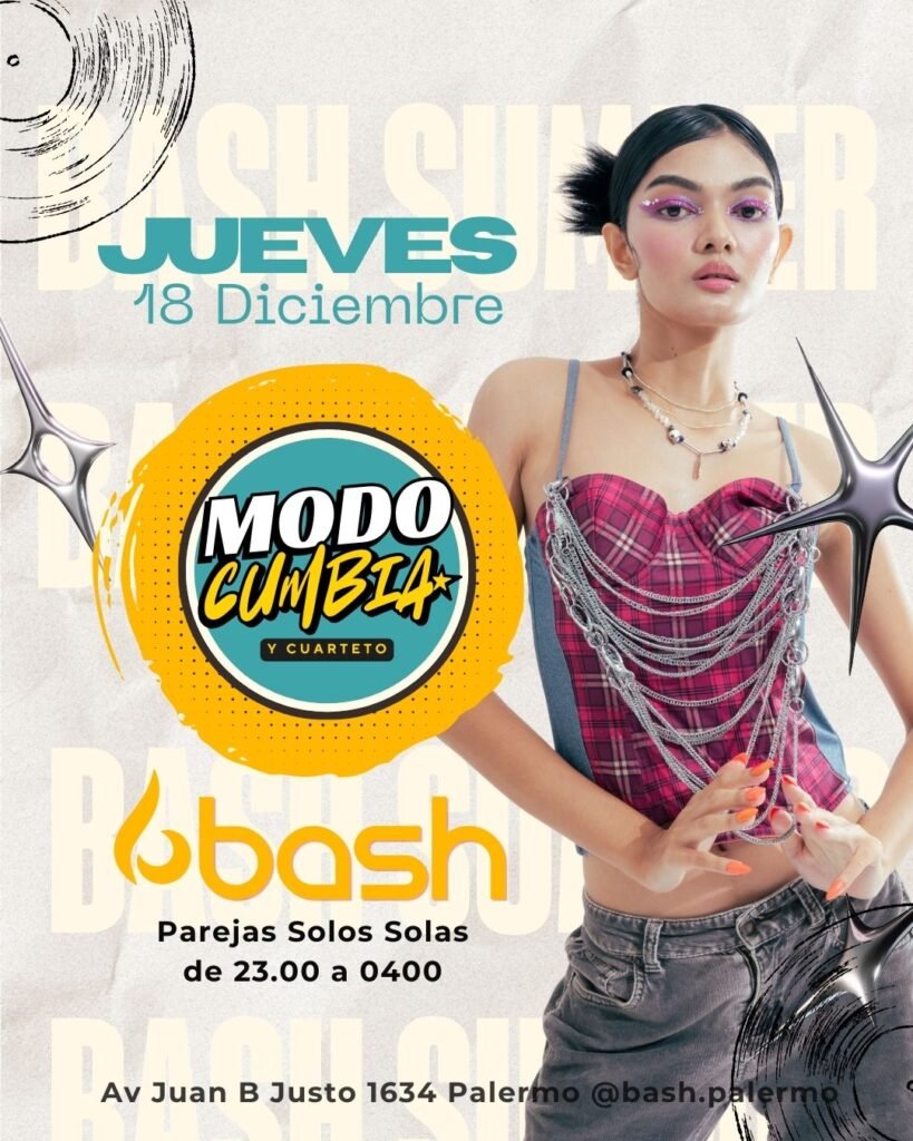 jueves cumbia y swinger
