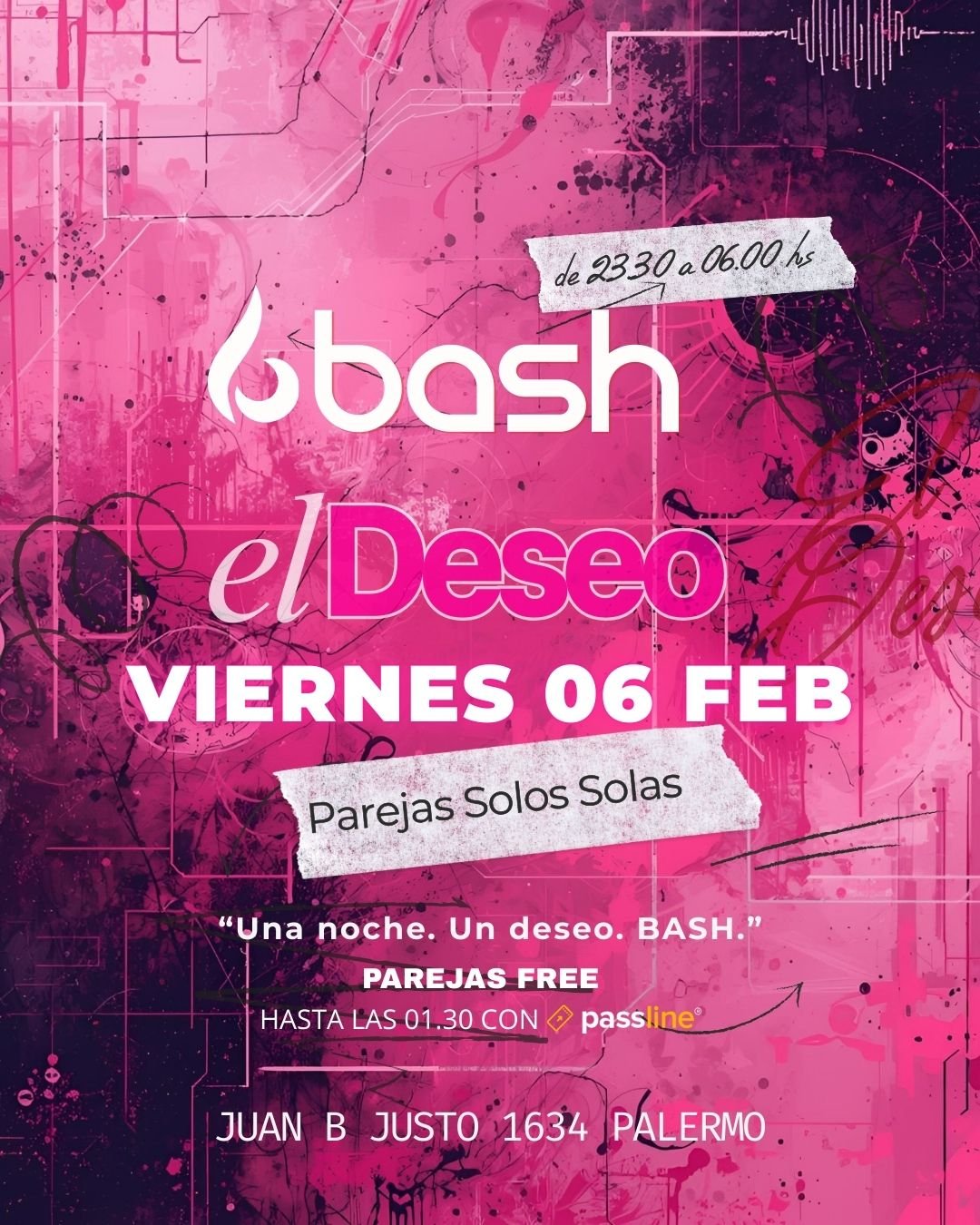 VIERNES SWINGER EL DESEO