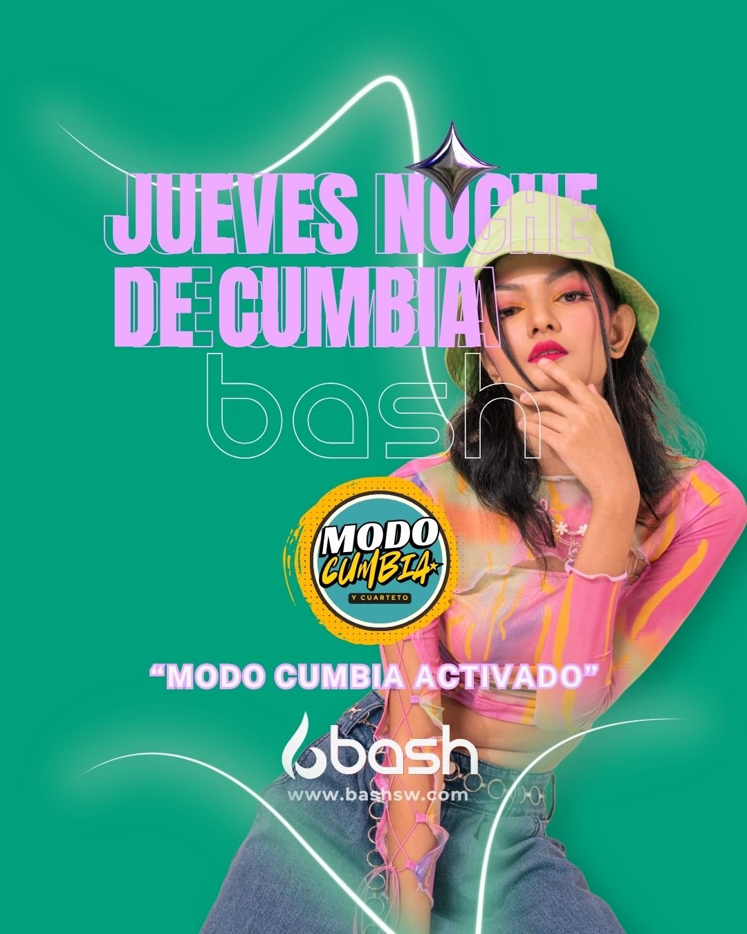 Jueves cumbia en bash swinger